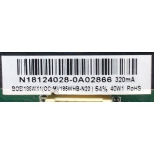 MAIN FUENTE PARA TV INSIGNIA / NUMERO DE PARTE 60101-03137 / TP.MS3553.PA592 / 4300011493 / 20181123_172220 / N18124028-0A02866 / MODELO NS-19D310NA19	